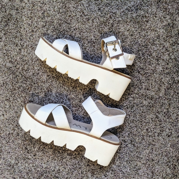 Coolway Platform Sandals - Picture 2 of 6